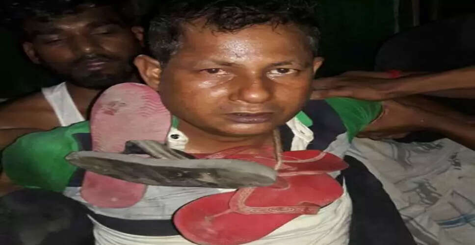 Nagaur&nbsp;ससुर ने दामाद को किया बेइज्जत, चप्पलों की माला पहनाई, मामला दर्ज&nbsp;