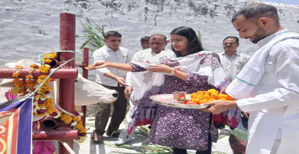 वंदे गंगा जल संरक्षण अभियान के तहत भरतपुर में हुए विशेष कार्यक्रम, जल और गौसंरक्षण का दिया संदेश